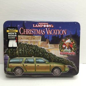 National Lampoons Christmas Vacation Mens Boxer Shorts Clark Collectible Small